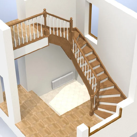 Ladder 011 (catalog 3D-Lessons for SolidWorks)