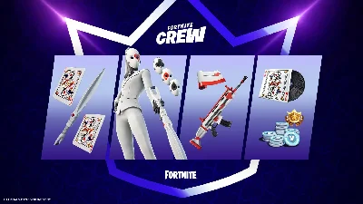 FORTNITE CREW! 1 Месяц Battle Pass+ 1000 V-Bucks + 🎁