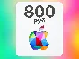 ✅iTunes gift card 800 rubles |Apple iCloud iBook Music✅
