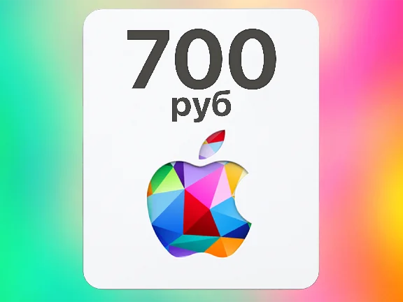 ✅iTunes gift card 700 rubles |Apple iCloud iBook Music✅