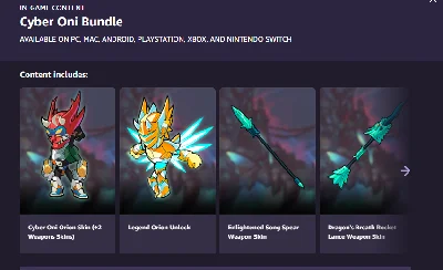 💎Brawlhalla: Cyber Oni Bundle💎 100%