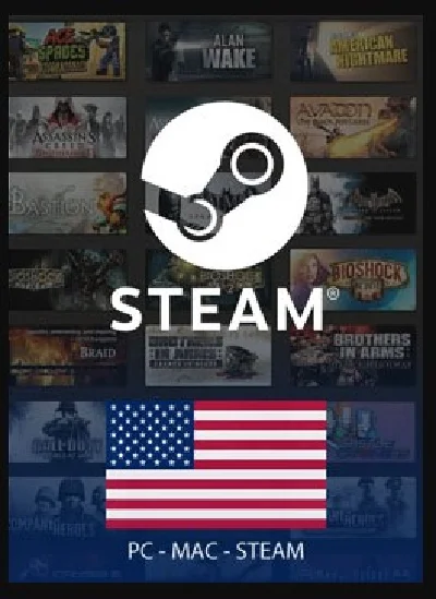 ✅ Steam Wallet Gift Card - $5 USD (USA)  💳 0 %