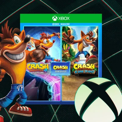 Crash Bandicoot Quadrilogy Bundle XBOX KEY🔑