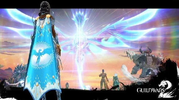 🐉Guild Wars 2 - Aurene Cape {Key/Global} + Gift🎁