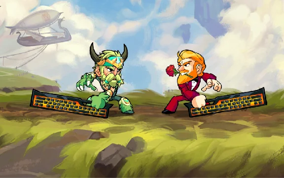 ⌨️Brawlhalla Apex Keysword Weapon Skin {ROW} + Gift🎁
