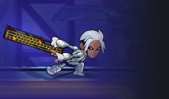 ⌨️Brawlhalla Apex Keysword Weapon Skin {ROW} + Gift🎁