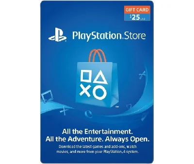 🔵Playstation Network Card🔵(PSN) 25$ US