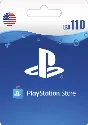 PLAYSTATION NETWORK CARD 110$ USD ✅(USA)🎮