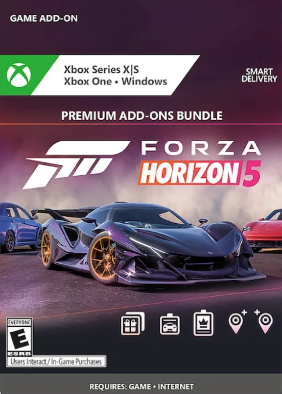 FORZA HORIZON 5: PREMIUM ADD-ONS BUNDLE XBOX-PC🔑KEY