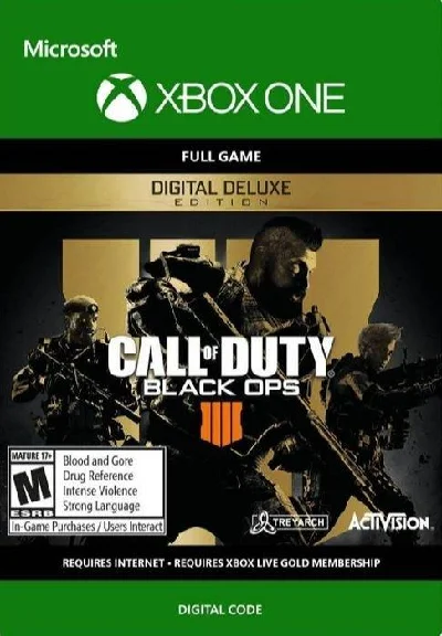 🌍 Call of Duty: Black Ops 4 Digital Deluxe XBOX KEY 🔑