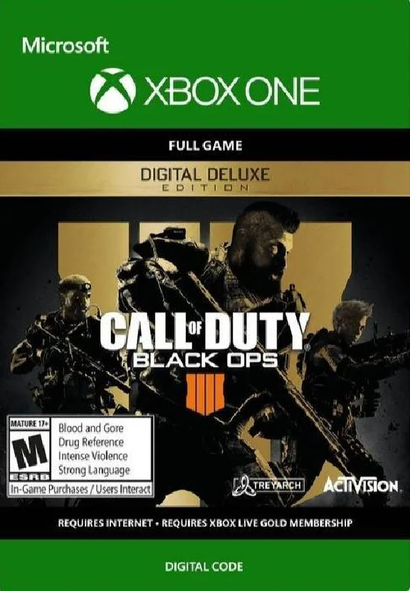 🌍 Call of Duty: Black Ops 4 Digital Deluxe XBOX KEY 🔑