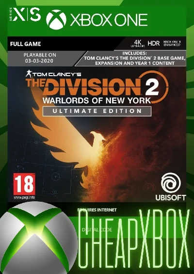 🔑The Division®2 Warlords of NY Ultimate XBOX/Код+VPN🌍