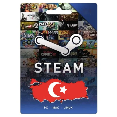 🔥Steam 100 TL Turkey | Gift Card (No commission)