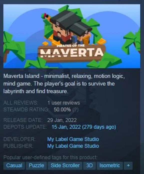 Pirates of the Maverta (Steam Key GLOBAL)