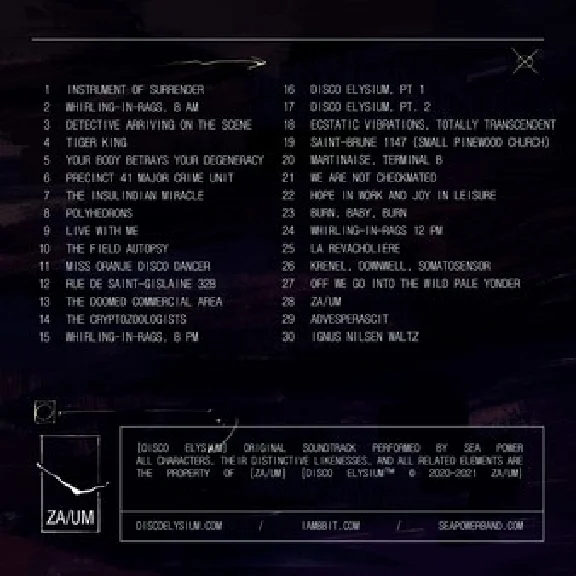 Disco Elysium - Soundtrack & Artbook - DLC STEAM GIFT Р