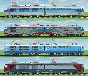 Electric locomotive CHS200 for Minecraft