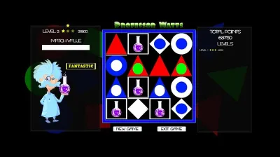 Professor Watts Memory Match Shapes And Colors STEAM