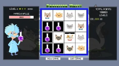 Professor Watts Memory Match Cats STEAM KEY + 🎁