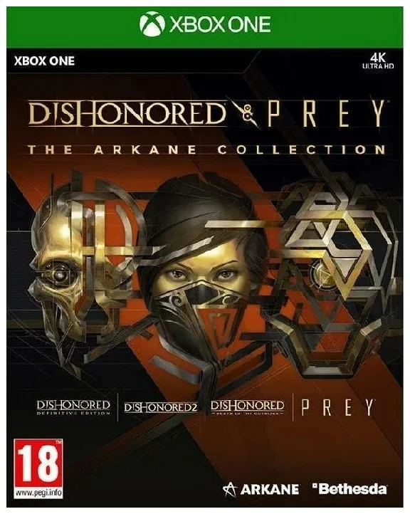 ✅ Dishonored & Prey: The Arkane Collection XBOX Key 🔑