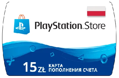 PlayStation Network Card 15 PLN (PL) 🔵Poland