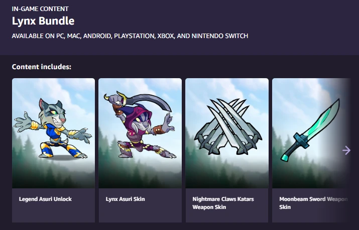 💠⭐️Brawlhalla: Lynx Bundle⭐️💠