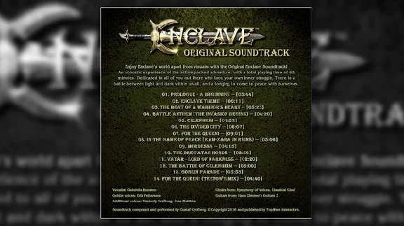 Enclave - Soundtrack DLC | Steam Gift Russia