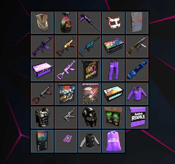RUST STEAM АКК✦ТВИЧ ДРОПС ПРЕДМЕТ✦9000+ЧАСОВ✦316 СКИНОВ