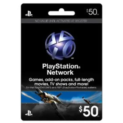 Playstation Network(PSN) 50$ USA  +СКИДКИ