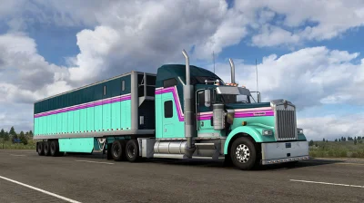 American Truck Simulator - Retrowave Paint Jobs Pack DL