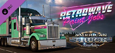 American Truck Simulator - Retrowave Paint Jobs Pack DL