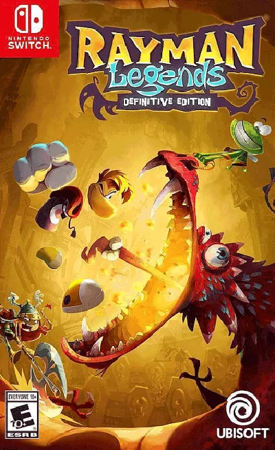 ✅Rayman Legends Definitive Edition⭐Switch\Europe\Key⭐