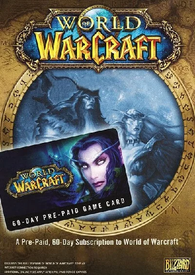World of Warcraft ✅ 60 Days Time Card ⭐️USA