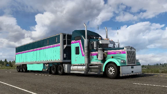 American Truck Simulator - Retrowave Paint Jobs Pack ⚡️