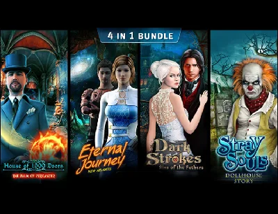 Hidden Object 4in1 Bundle (steam key)