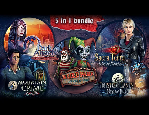 Hidden Object 5in1 Bundle (steam key)