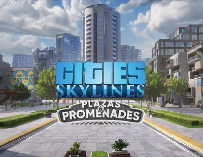 Cities Skylines Plazas Promenades DLC (steam)