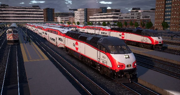 Train Sim World Caltrain MP36PH3C Baby Bullet DLC