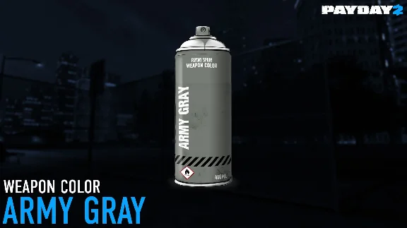 PAYDAY 2: Army Gray Weapon Color | Steam DLC Key