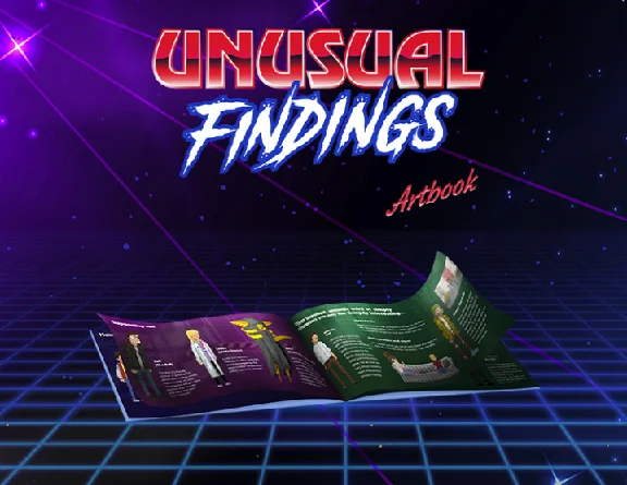Unusual Findings Digital Artbook (steam key)