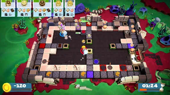 💖Overcooked! + Overcooked! 2 🎮XBOX ONE - X|S🎁🔑Key