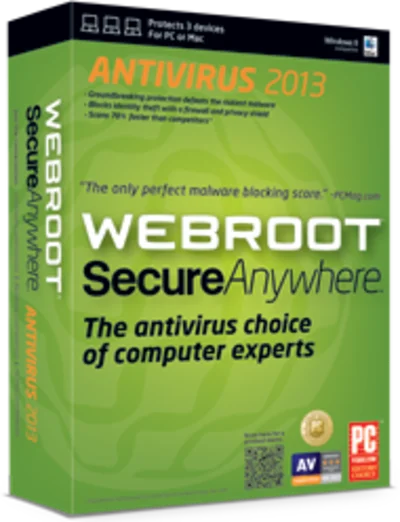 WebRoot SecureAnywhere™ AntiVirus 2013: ключ на 90 дней