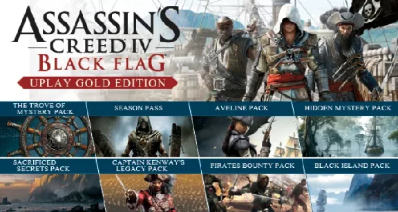 Assassin´s Creed IV Black Flag Gold Edition Ubi key ROW