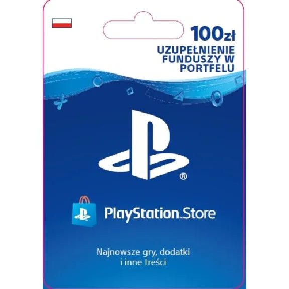 🎮 CODE for PSN 100 PLN Poland PLN Card Payment 🔶