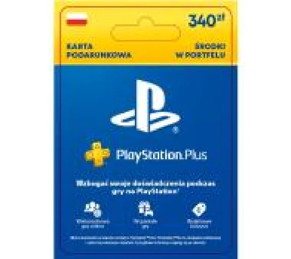 🎮 CODE for PSN 340 PLN Poland PLN Card Payment 🔶