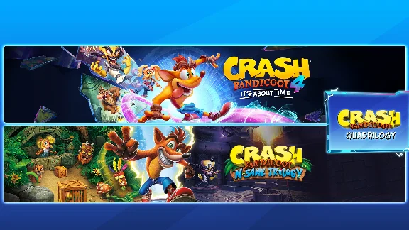 ✅Crash Bandicoot Quadrilogy Bundle⭐Xbox One|S|X\Key⭐