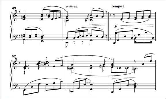 9s25 The Farewell. P.Mayboroda - P.Zakharov / p-no solo