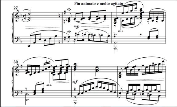 9s25 The Farewell. P.Mayboroda - P.Zakharov / p-no solo