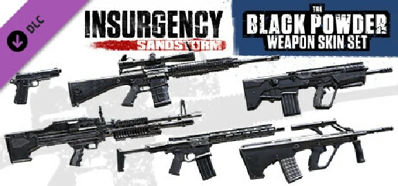Insurgency: Sandstorm - Black Powder Weapon Skin Set 💎