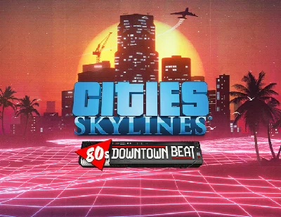 Cities Skylines 80s Downtown Beat DLC (steam key)