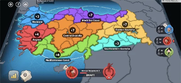 RISK: Global Domination - Countries & Continents Map Pa